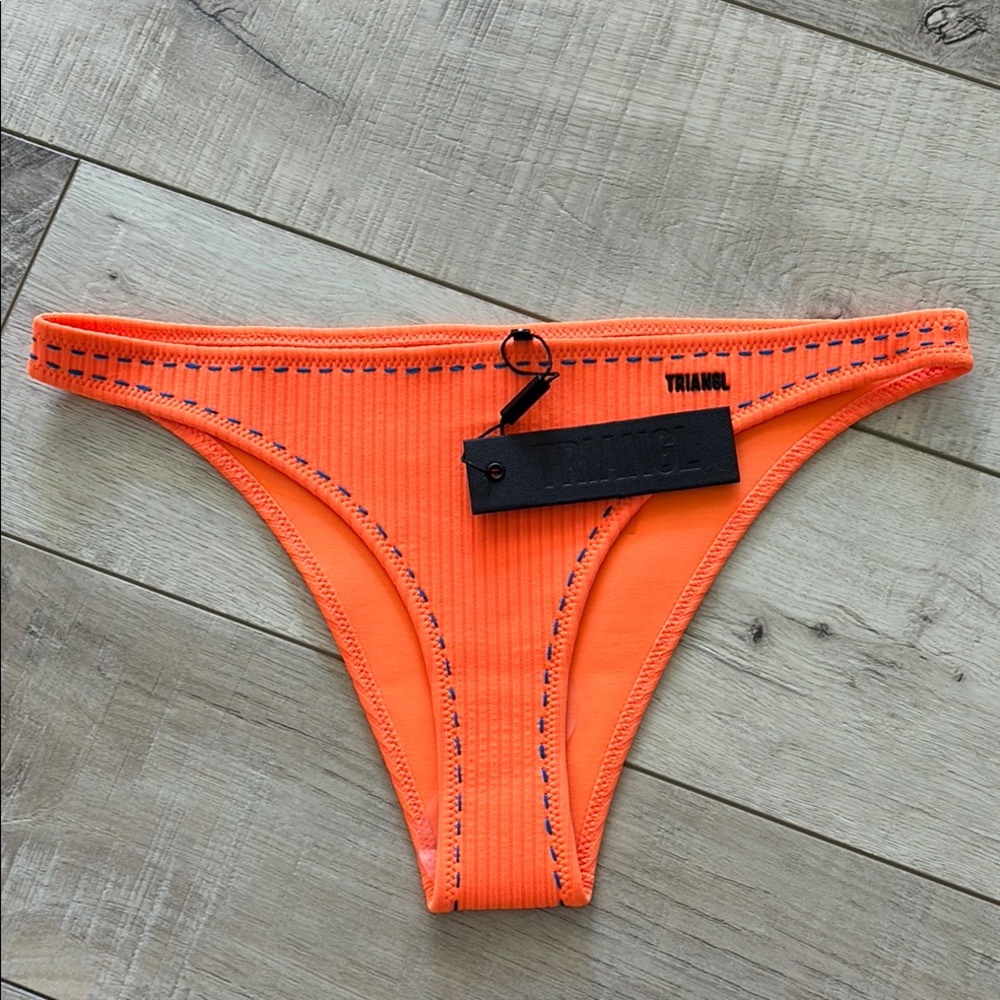 Triangl Neon Orange Bikini Bottom